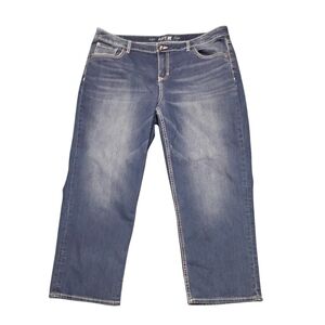 Apt. 9 capri Classic Blue  Women's Jeans Size 18W